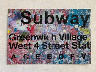 Greenwich Village Subway Sign - NYC