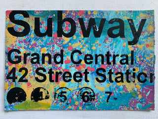 Grand Central Station Subway Sign - NYC