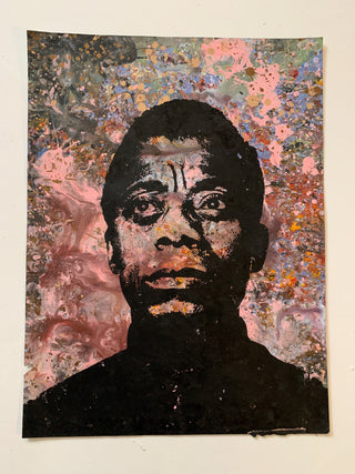 James Baldwin on Paper - Large