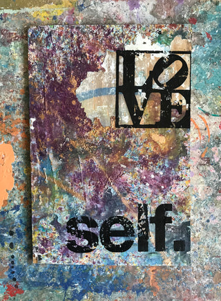 Love Self (2018)- Original Mixed Media Painting