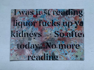 I Was Just Reading Liquor Fucks Up Ya Kidneys