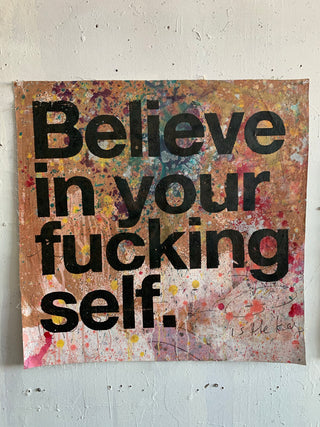 Believe In Yourself 1 - Canvas
