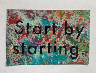 Start By Starting (small)