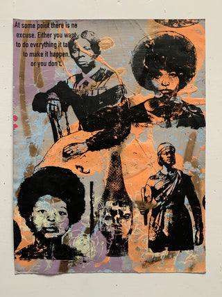 Freedom Fighters Pt 1: Harriet Tubman, Angela Davis, Assata Shakur , Queen Nzinga and Queen Idia - Large
