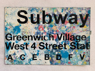Greenwich Village Subway Sign - NYC
