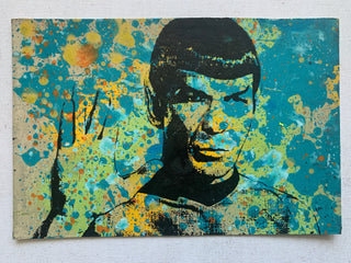 Dr. Spock / Leonard Nimoy (horizontal)- Star Trek