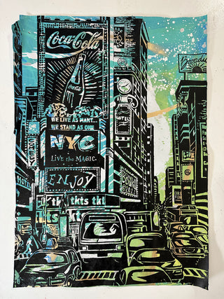 NEW TIMES SQUARE NYC ORIGINAL (XL) - Color Edition*